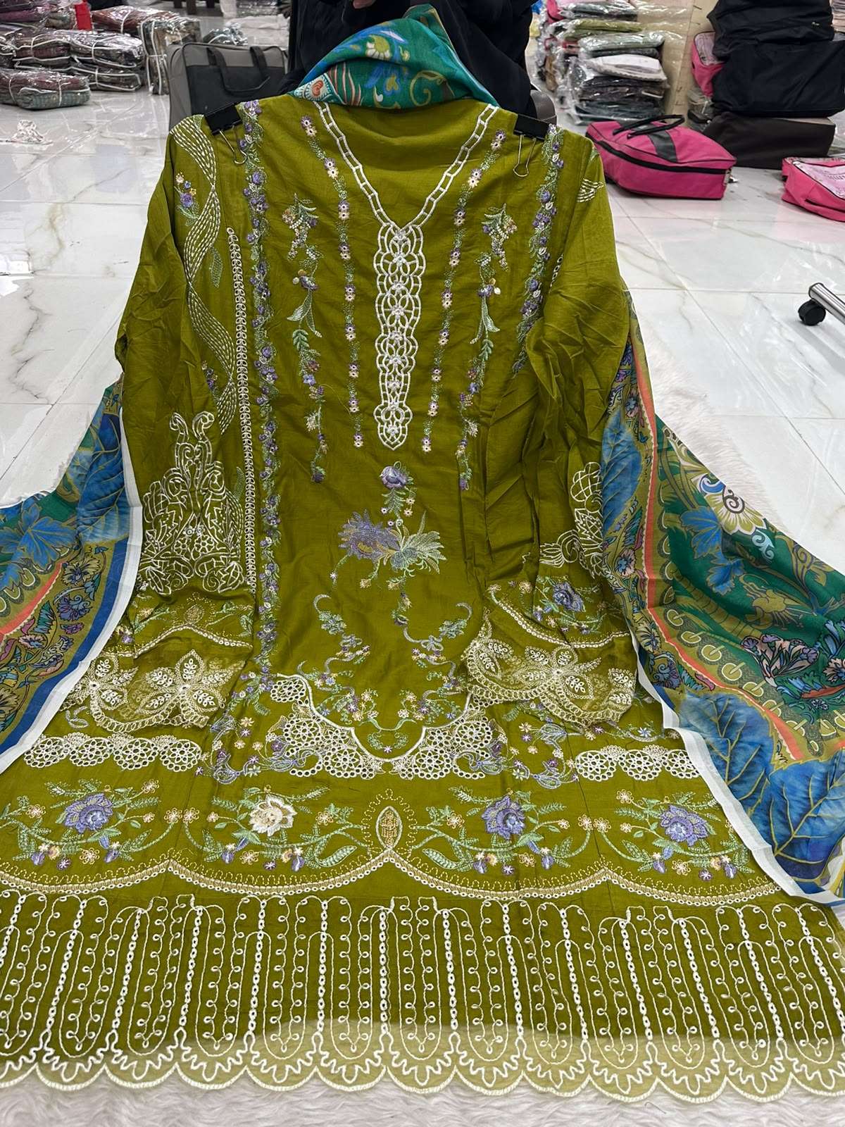 Falah Premium Cotton Collection Code - NOP08 By Falah Designer Suits